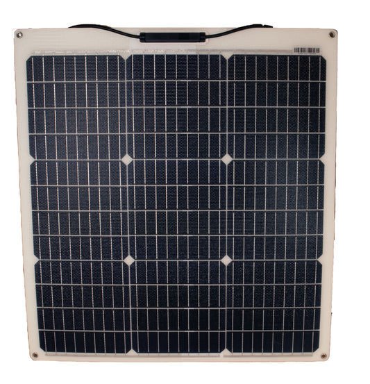 SKANBATT Fleksibelt Solcellepanel Mono 55W - 580x540x2mm - Image 1