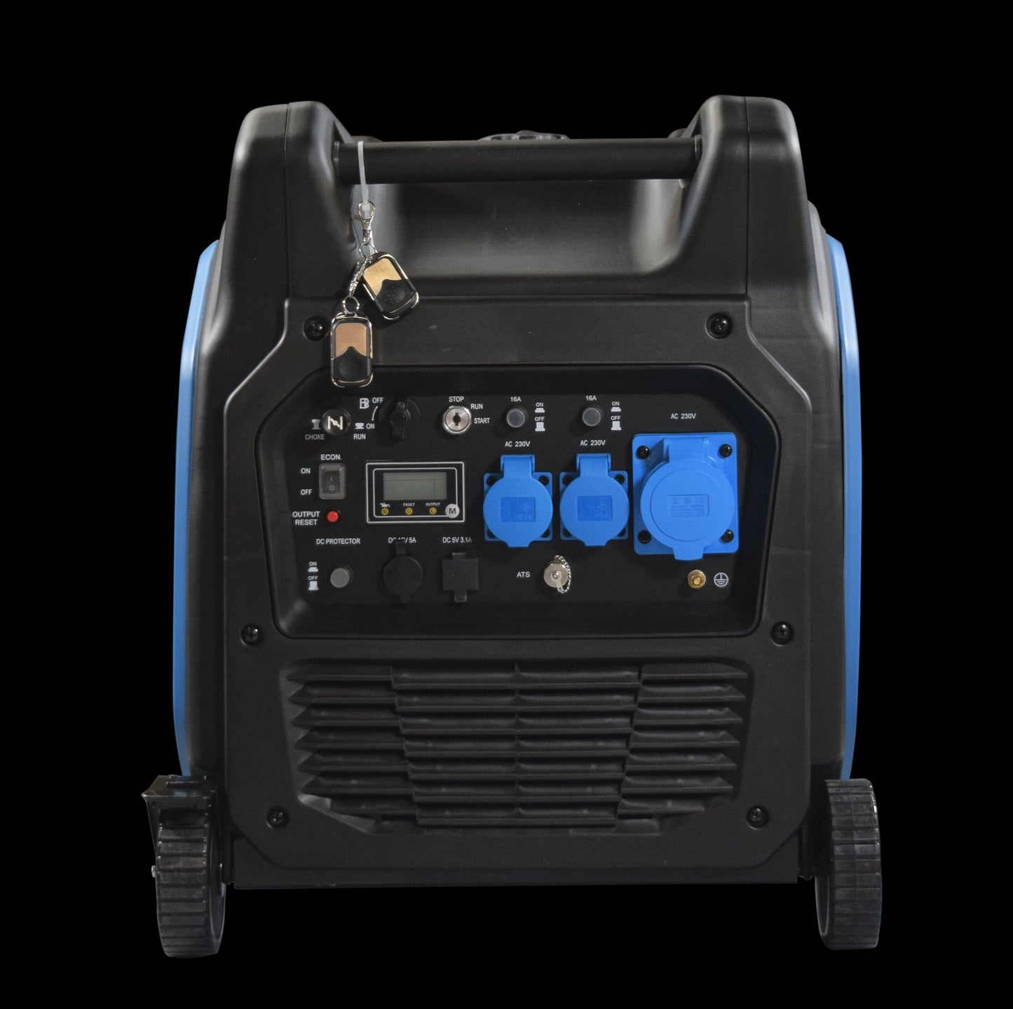 HYUNDAI HY6500SEi Inverter Aggregat 6500W - Elektrisk Start - Fjernkontroll - ATS - Image 3