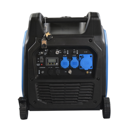 Hyundai Hy6500Sei Inverter Aggregat 6500W - Elektrisk Start - Fjernkontroll - Ats - inkl. klargjøring shown in detail view