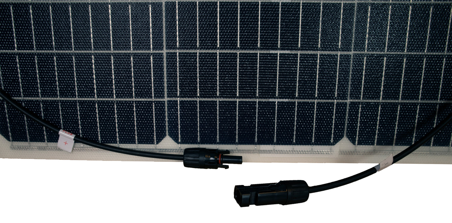 SKANBATT Fleksibelt Solcellepanel Mono 55W - 580x540x2mm - Image 3