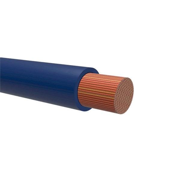 Kabel 0.75mm2 MÖRKBLÅ 100m rulle