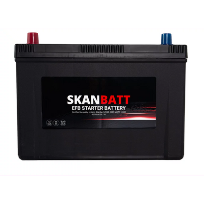 SKANBATT EFB Startbatteri 12V 95AH 820CCA (304x172x225mm) +L