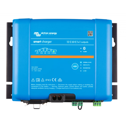 Produktbilde av VICTRON Phoenix Smart IP43 Batterilader 12V 30A 1+1 kanaler 120-240V