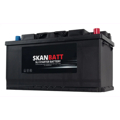 SKANBATT SLI Startbatteri 12V 105AH 840CCA (352x175x190mm) +R