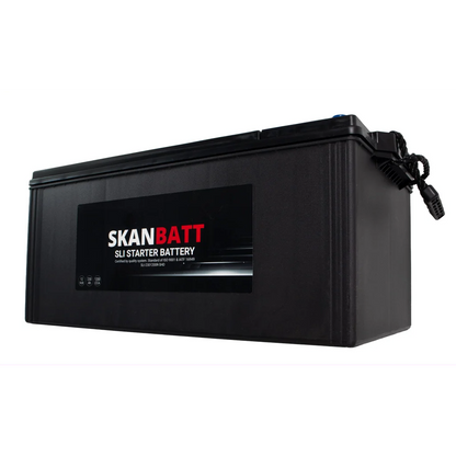 SKANBATT SLI SHD Startbatteri 12V 230AH 1200CCA (518x276x218mm) +R