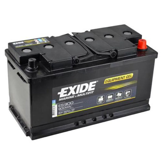 Produktbilde av EXIDE GEL Batteri 12V 80AH (353x175x190mm) +høyre