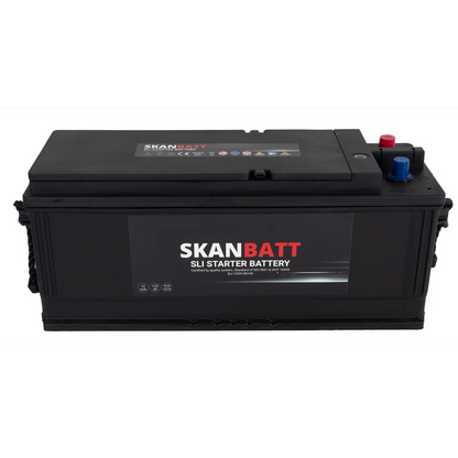 SKANBATT SLI HD Startbatteri 12V 135AH 910CCA (513x175x210mm) +R