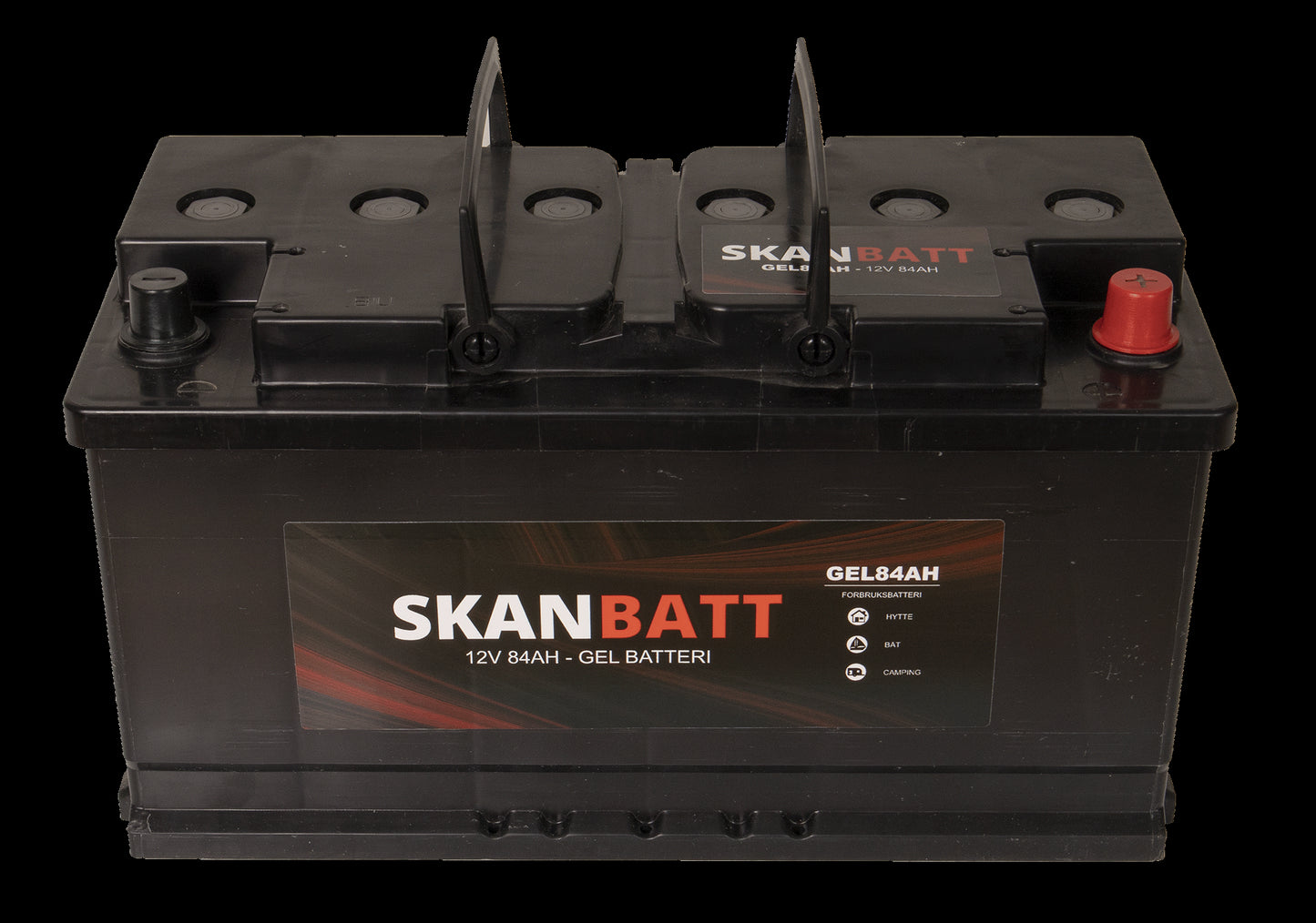 SKANBATT GEL Batteri 12V 84AH (353x175x190mm) +høyre - Image 5