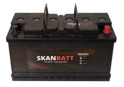 Skanbatt Gel Batteri 12V 84Ah +Høyre shown in product view image 2