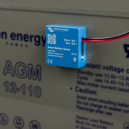 Victron Smart Battery Sense Long Range shown in angle view