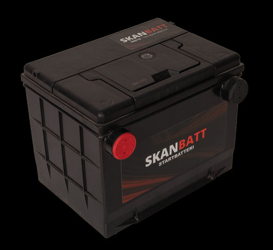 Skanbatt Startbatteri 12V 65Ah 650Cca (230X179X180/180Mm) +Venstre