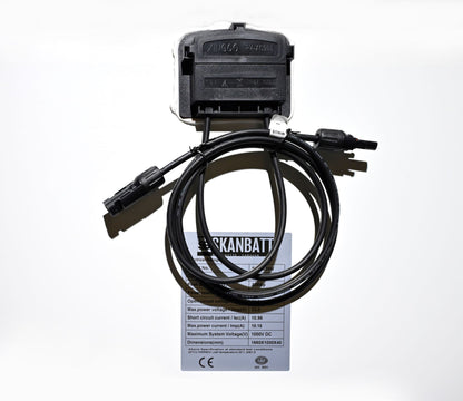 Skanbatt Solcellepanel Mono 335W - 1690X1000X40Mm - Klasse A label detail