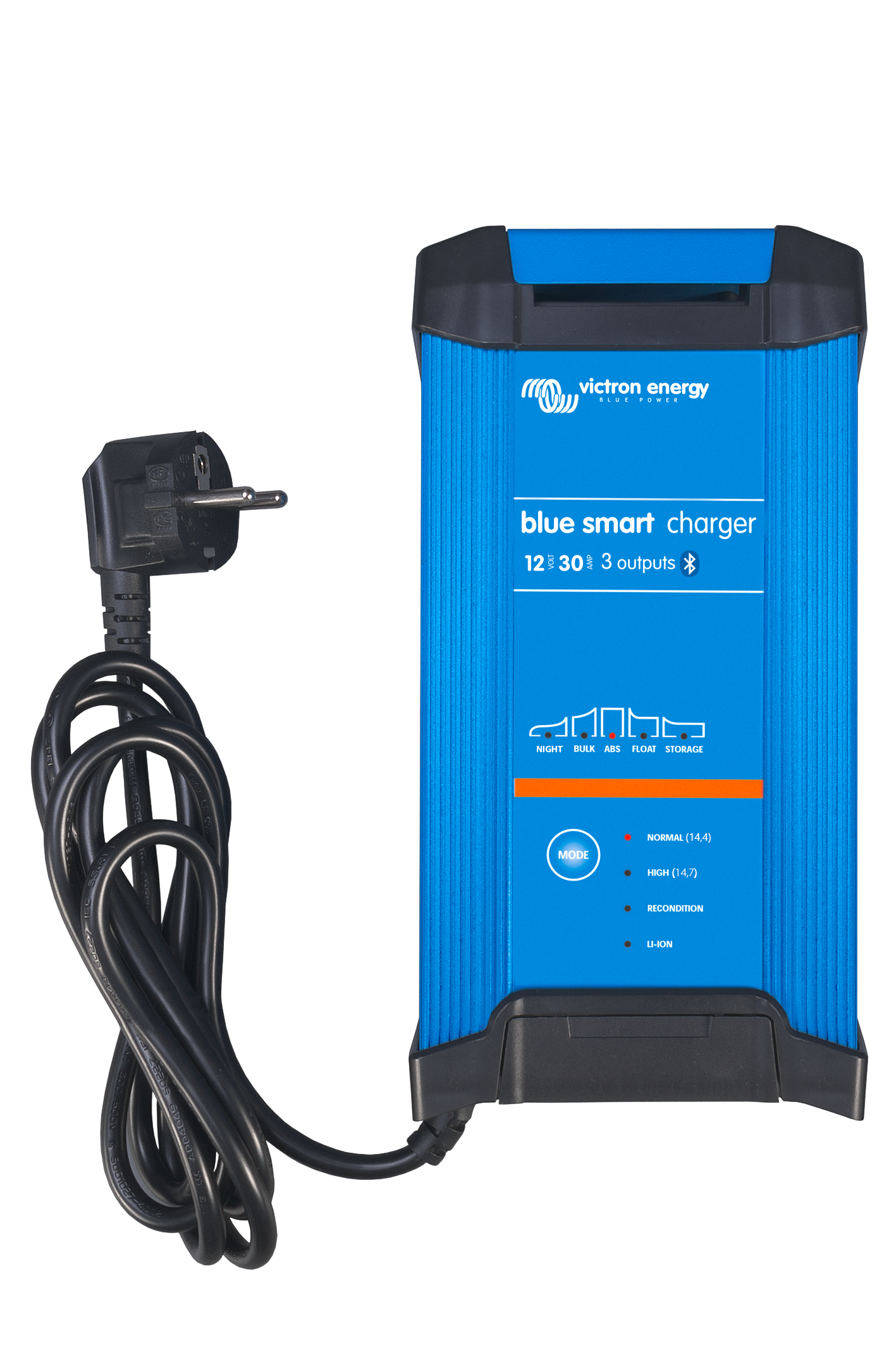 Victron Blue Smart Ip22 Batterilader 12V 30A 3-Kanaler shown in product view