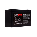SKANBATT High Rate AGM Batteri 12V 9AH (151x65x93,5mm) F2