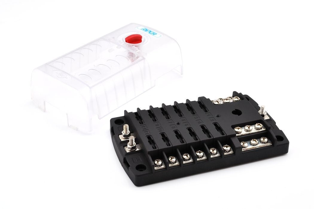 Sikringsholder for 12 Bladsikringer med negativ krets - Standard (39 0078) - Image 1