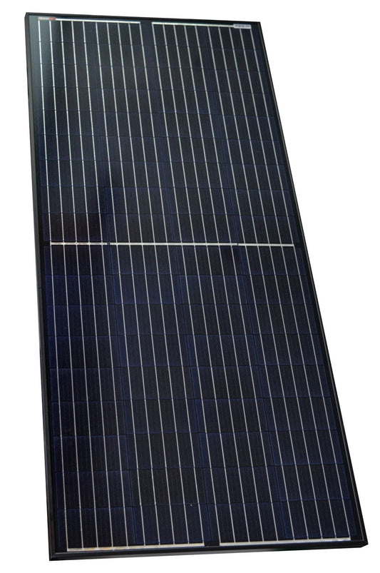 SKANBATT 'Half Cut' Solcellepanel 200W - All black - PERC Mono - 1525x680x35mm - Image 1