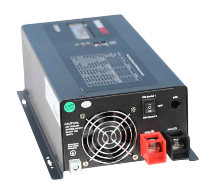 Skanbatt Batterilader 12/24V 2Kw / 150A shown in angle view