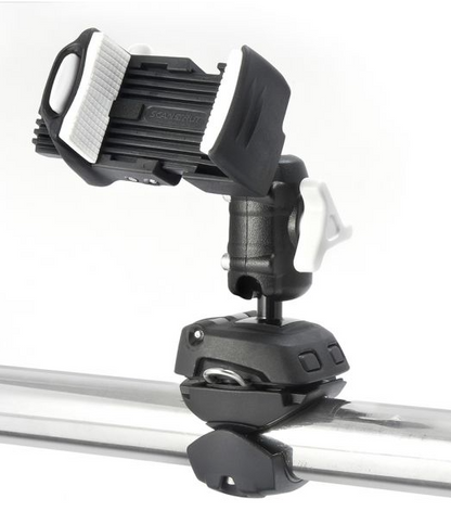 Scanstrut Rokk Mini Mobilholder Med Rekkefeste shown in angle view