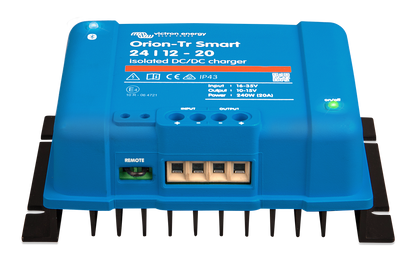 Victron Orion Tr Smart Dc-Dc Lader 24>12V 20A (Galvanisk Isolert) shown in angle view