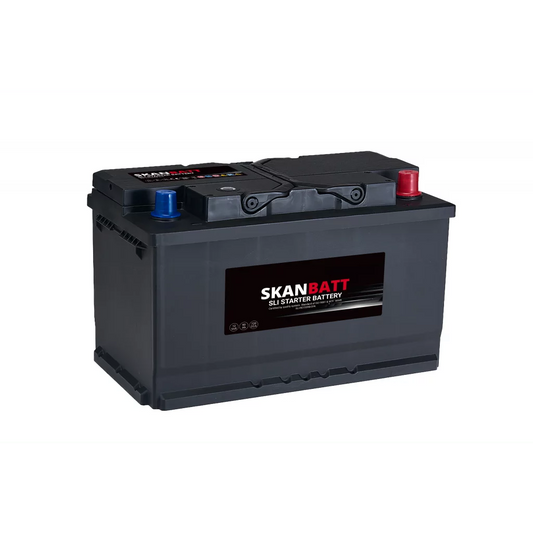 SKANBATT SLI Startbatteri 12V 90AH 720CCA +R shown in product view