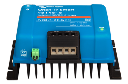 VICTRON Orion TR Smart DC-DC Lader 48>48V 8A (Galvanisk isolert) shown in angle view