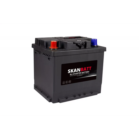 SKANBATT SLI Startbatteri 12V 44AH 350CCA +R shown in product view