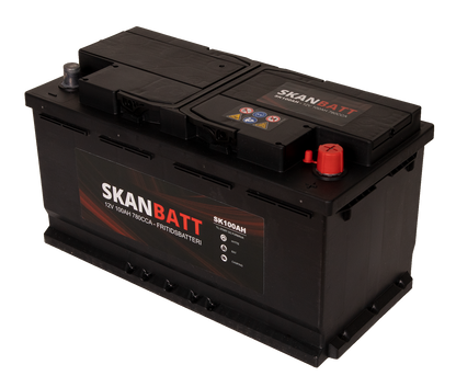 Skanbatt Fritidsbatteri 12V 100Ah 780Cca +Høyre shown in product view image 4