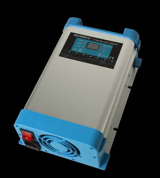 SMART BATTERY CHARGER 7-stegs Elektronisk Batterilader 12V 40A - 2 Kanaler - Image 1