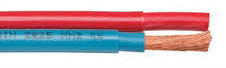 KABEL 2x10mm2 rød / blå - Dobbelisolert - Image 1