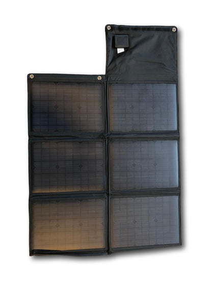 SKANBATT Sammenleggbart solcellepanel 60W shown in product view