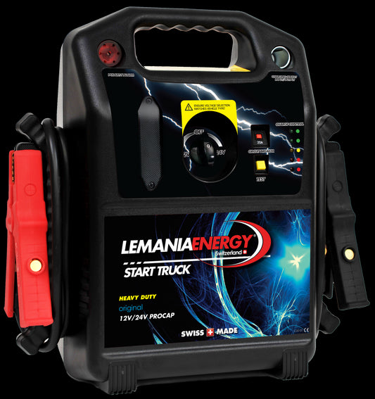 LEMANIA PROCAP Startbooster Proff 12/24V 4400A - Image 1