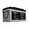 SKANBATT AGM Deep Cycle Batteri 12V 80AH C20 (350x167x182mm) +venstre