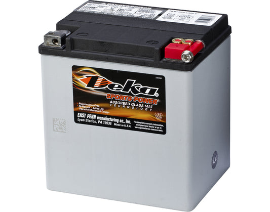 DEKA MC Batteri 12V 26AH 400CCA (168x131x176mm) +høyre (530905) - Image 1