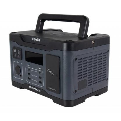 SENCI Lithium LPS 1152Wh Power Station med 1500W (3000W) sinus inverter