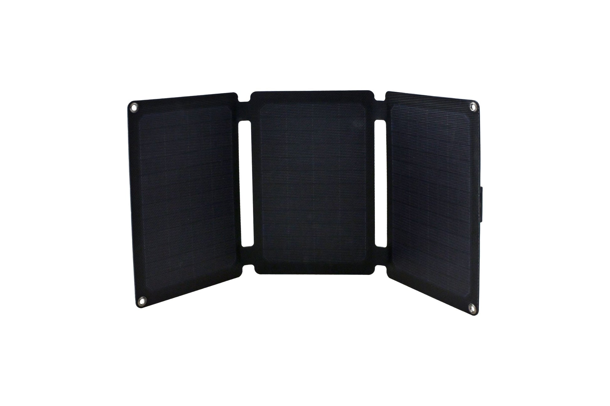 SKANBATT 'Alt i ett' Bærbart Solcellepanel 21W (3x7W) - Image 3