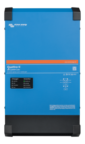 Victron Quattro-Ii 48/5000/70-50/50 Kombinert Batterilader Og Inverter shown in product view