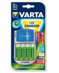 Varta Lcd Lader 57070 + 4X 56756 & 12V & Usb