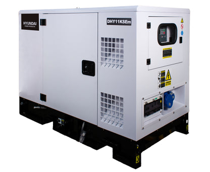 Hyundai Dhy11Ksem Diesel Strømaggregat 11Kva 230V 1-Fase - 1500Rpm - Vannkjølt shown in product view