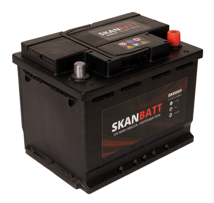Skanbatt Fritidsbatteri 12V 60Ah 480Cca +Høyre shown in product view
