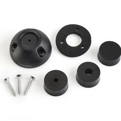 Scanstrut Ds16-P Sort Kabelgjennomføring 2-8Mm shown in angle view