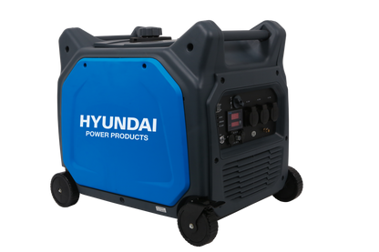 Hyundai Hy6500Sei Inverter Aggregat 6500W - Elektrisk Start - Fjernkontroll - Ats - inkl. klargjøring label detail