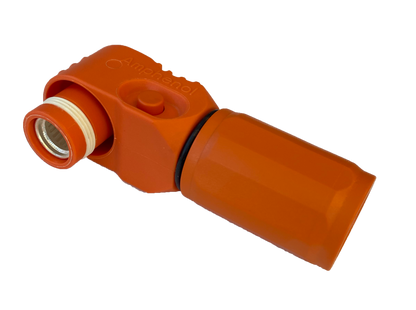 Amphenol Kobling 8,0Mm Positiv (Rød) shown in angle view