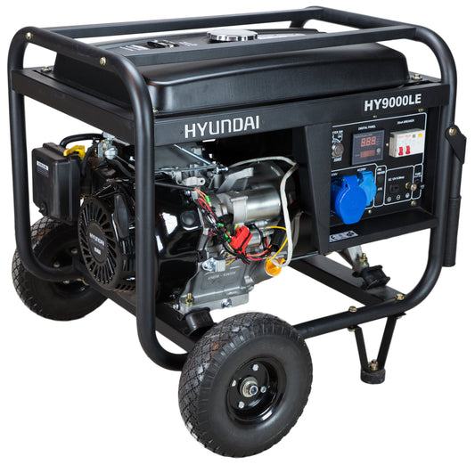 HYUNDAI HY9000LEK Strømaggregat 6600W - PROFF serien - Image 1