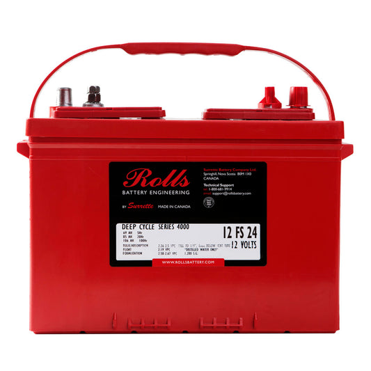 ROLLS 12-FS-24 Deep Cycle Batteri 12V 85AH (279x171x238mm) - Image 1