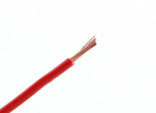 Kabel enkel 1,5mm2 - Rød - Image 1