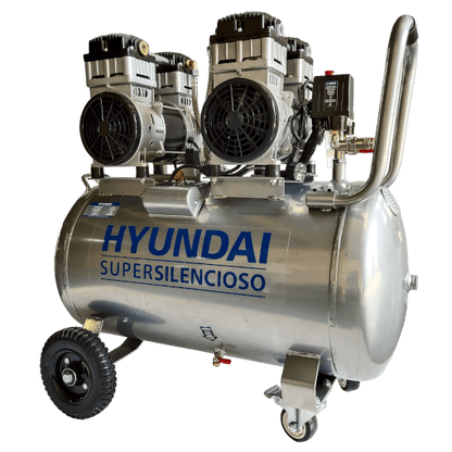 Hyundai Hyac100-3S Stillegående Kompressor 100L / 2200W shown in product view