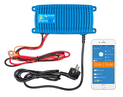 Victron Blue Smart Ip67 Batterilader 12V 25A M/Bluetooth shown in product view