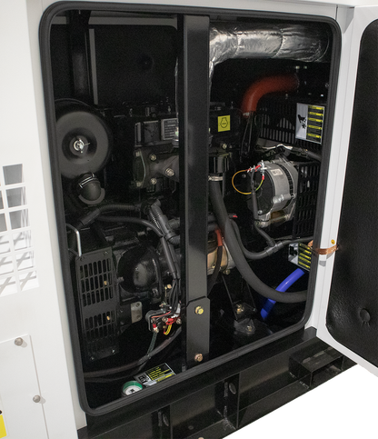 Hyundai Dg14Kse Diesel Strømaggregat 230V 3-Fase 13,8Kva - 1500Rpm - Vannkjølt shown in product view image 2