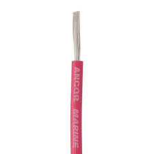 Batterikabel fötennad 2,5mm2 röd