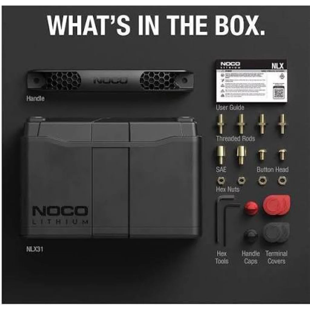 NOCO Dual Litium Batteri - 12V 120Ah  1600CCA shown in product view